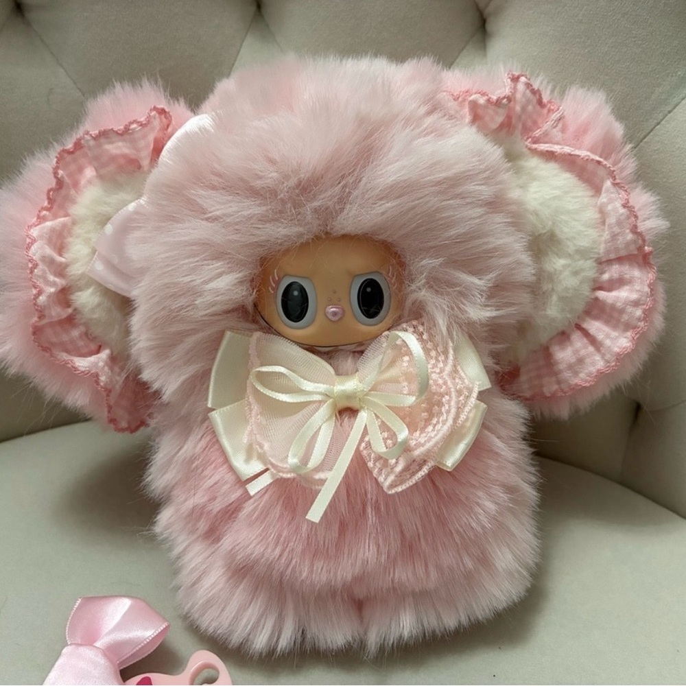 Beautiful pink custom labubu - New, high-quality custom
